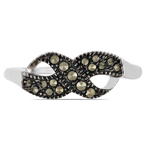 BUY 925 SILVER REAL AUSTRIAN MARCASITE GEMSTONE STYLISH RING